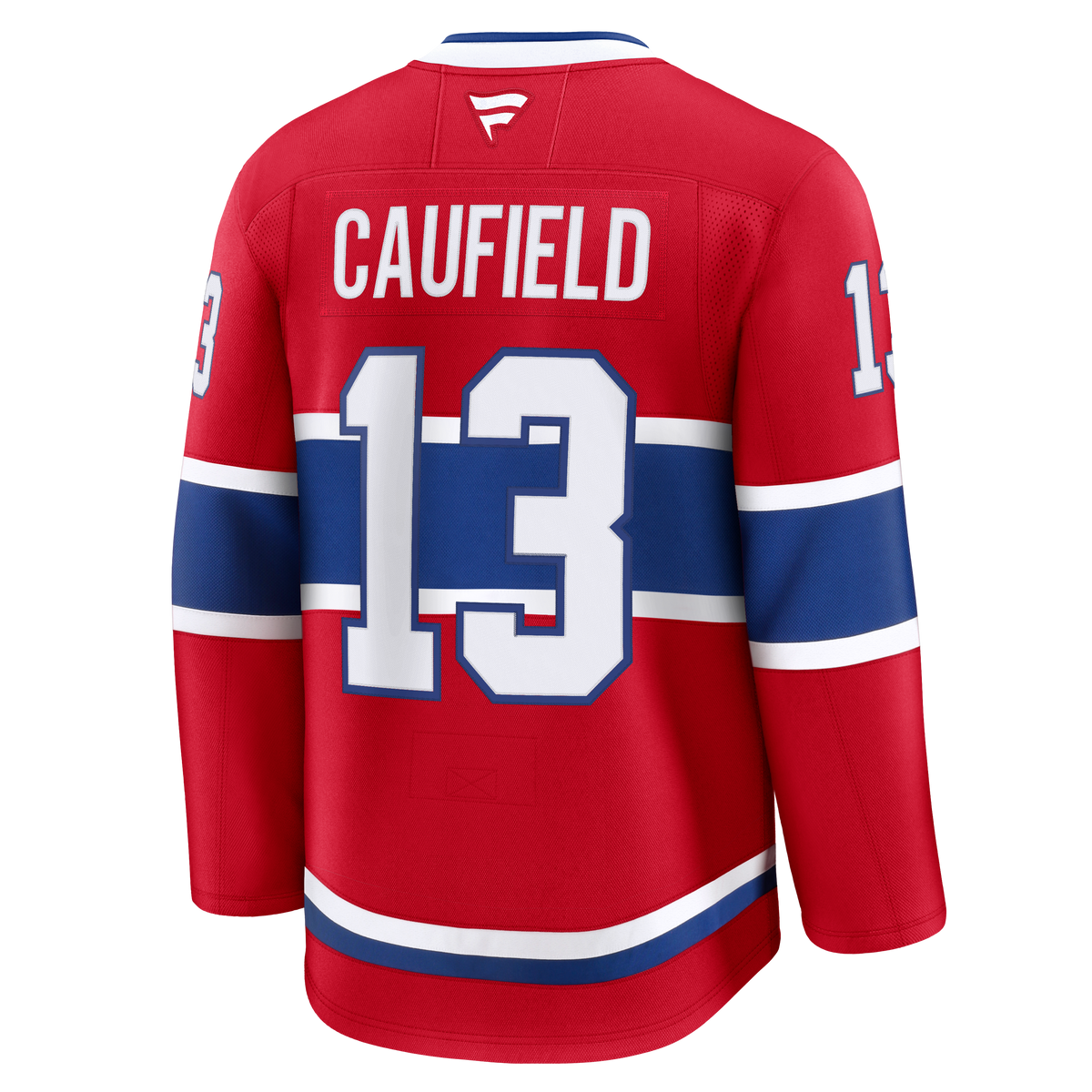 Cole Caufield Montreal Canadiens NHL Fanatics Branded Men Red Pro-Stitched Premium Jersey product image 1, provided for