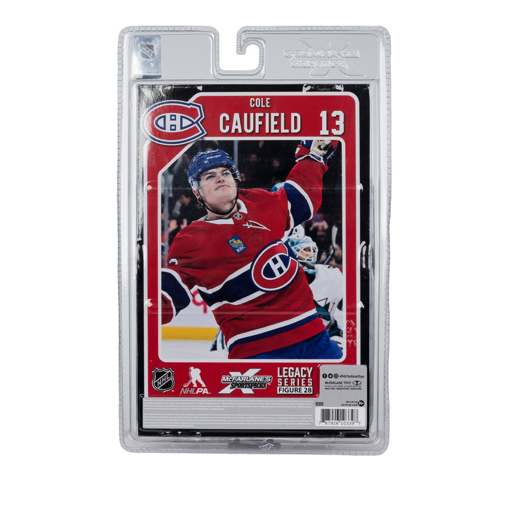 Cole Caufield Montreal Canadiens NHL McFarlane Toys Home Uniform Legacy Series 7" Action Figure product image 8, provided