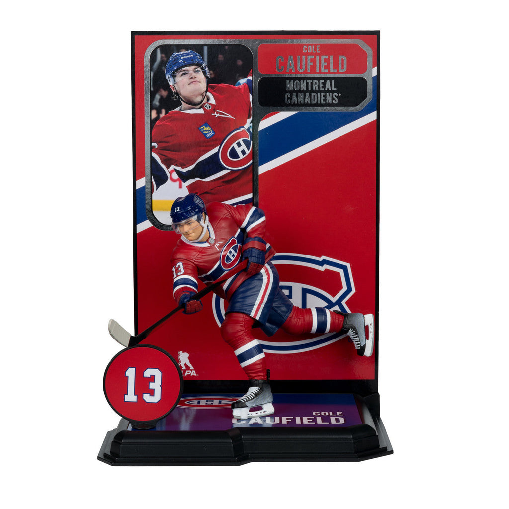 Cole Caufield Montreal Canadiens NHL McFarlane Toys Home Uniform Legacy Series 7" Action Figure product image 1, provided