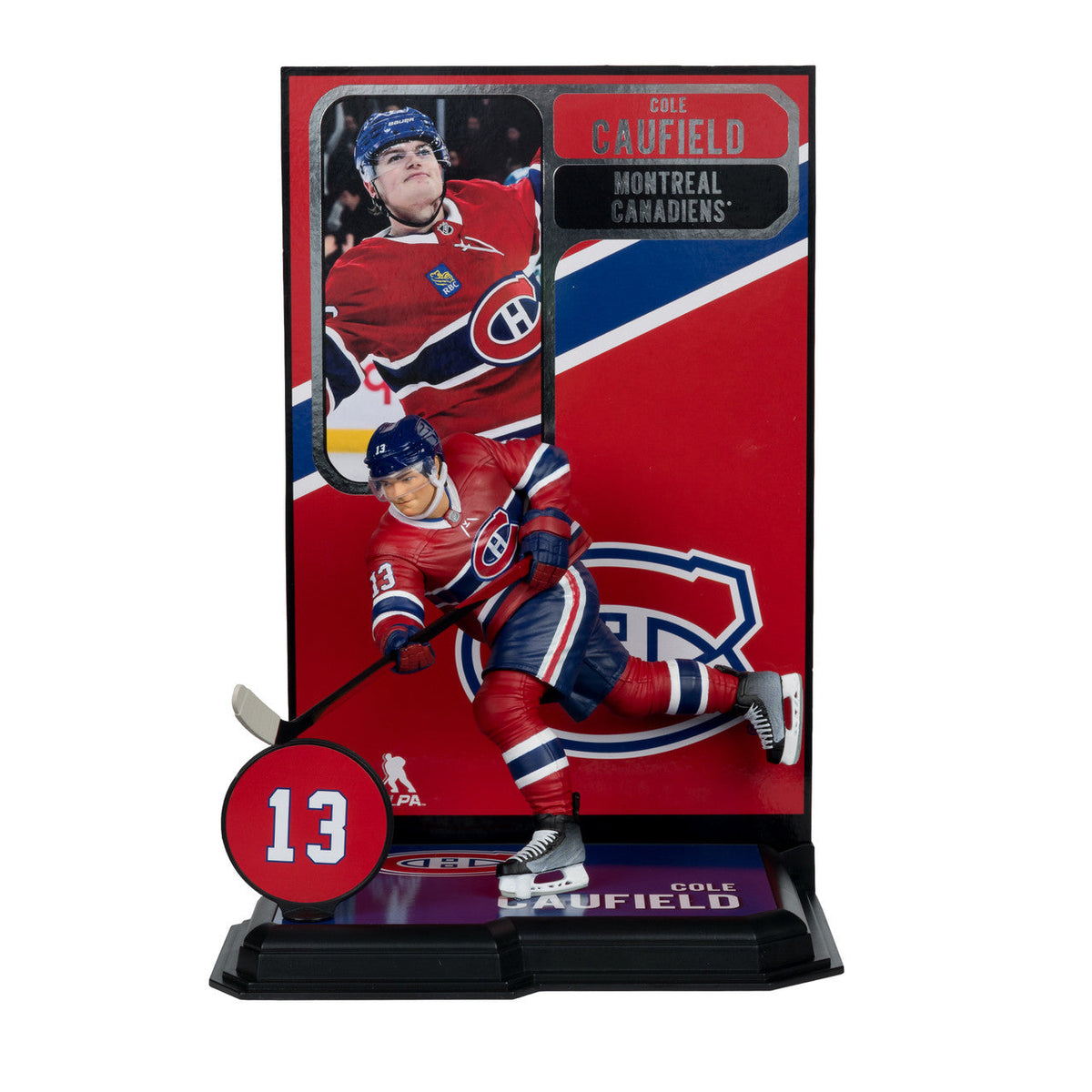 Cole Caufield Montreal Canadiens NHL McFarlane Toys Home Uniform Legacy Series 7" Action Figure product image 1, provided