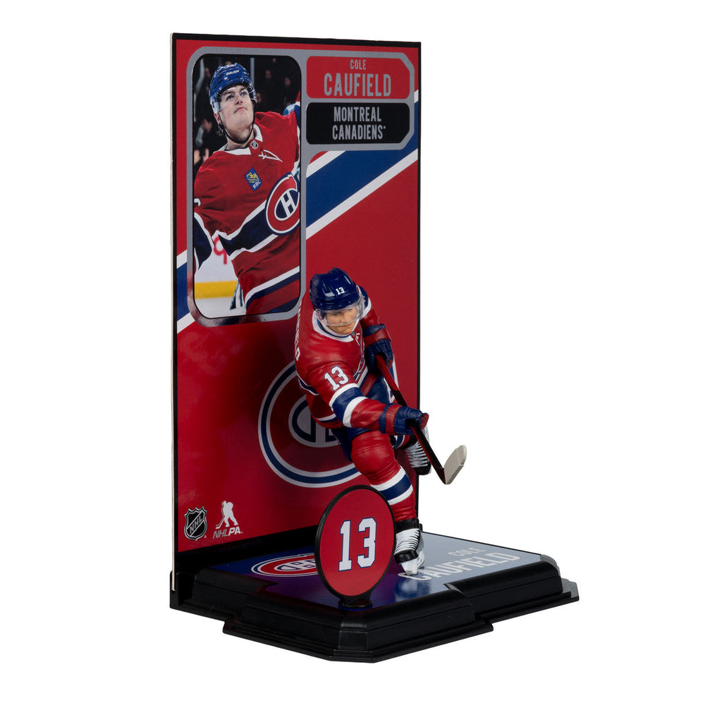 Cole Caufield Montreal Canadiens NHL McFarlane Toys Home Uniform Legacy Series 7" Action Figure product image 3, provided