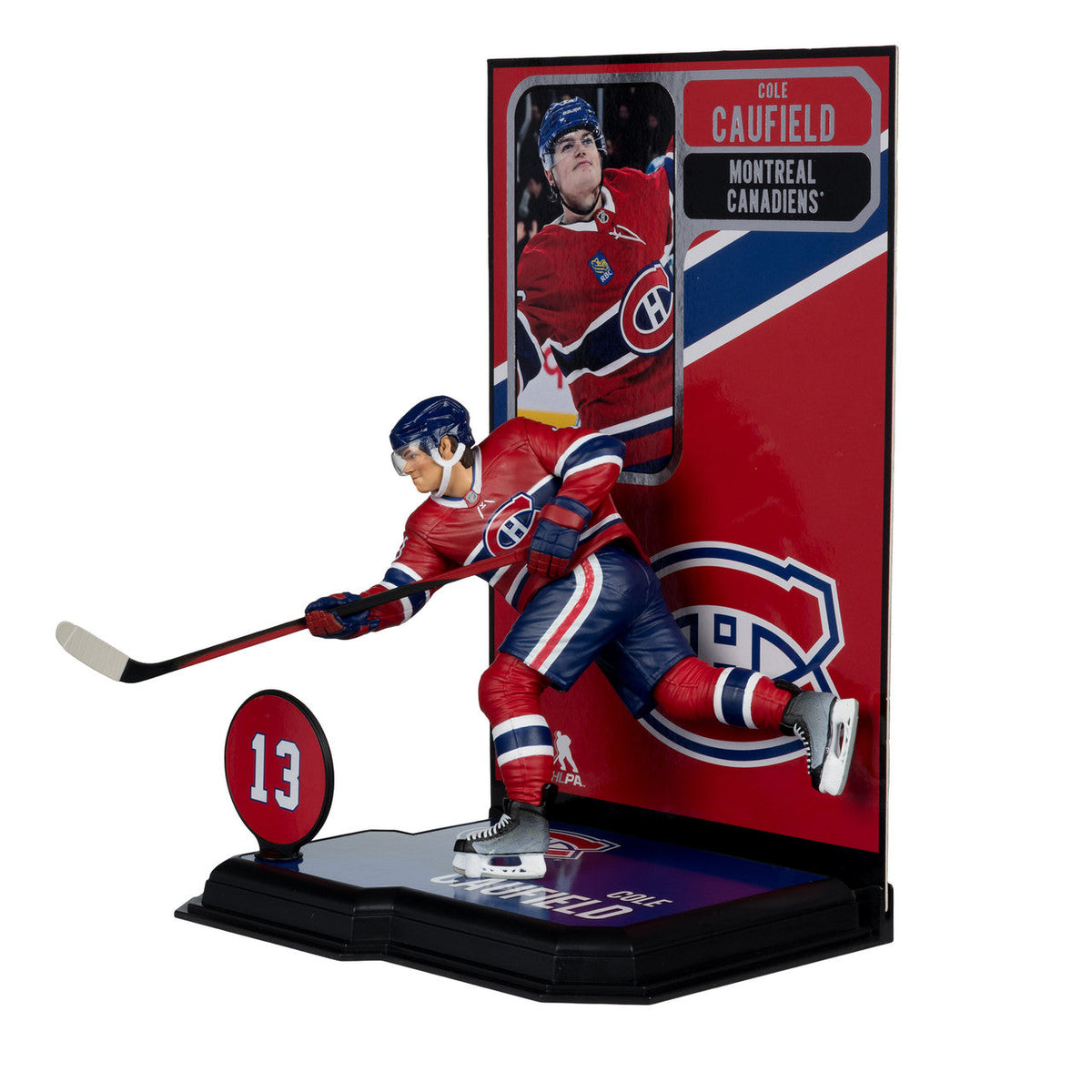 Cole Caufield Montreal Canadiens NHL McFarlane Toys Home Uniform Legacy Series 7" Action Figure product image 2, provided