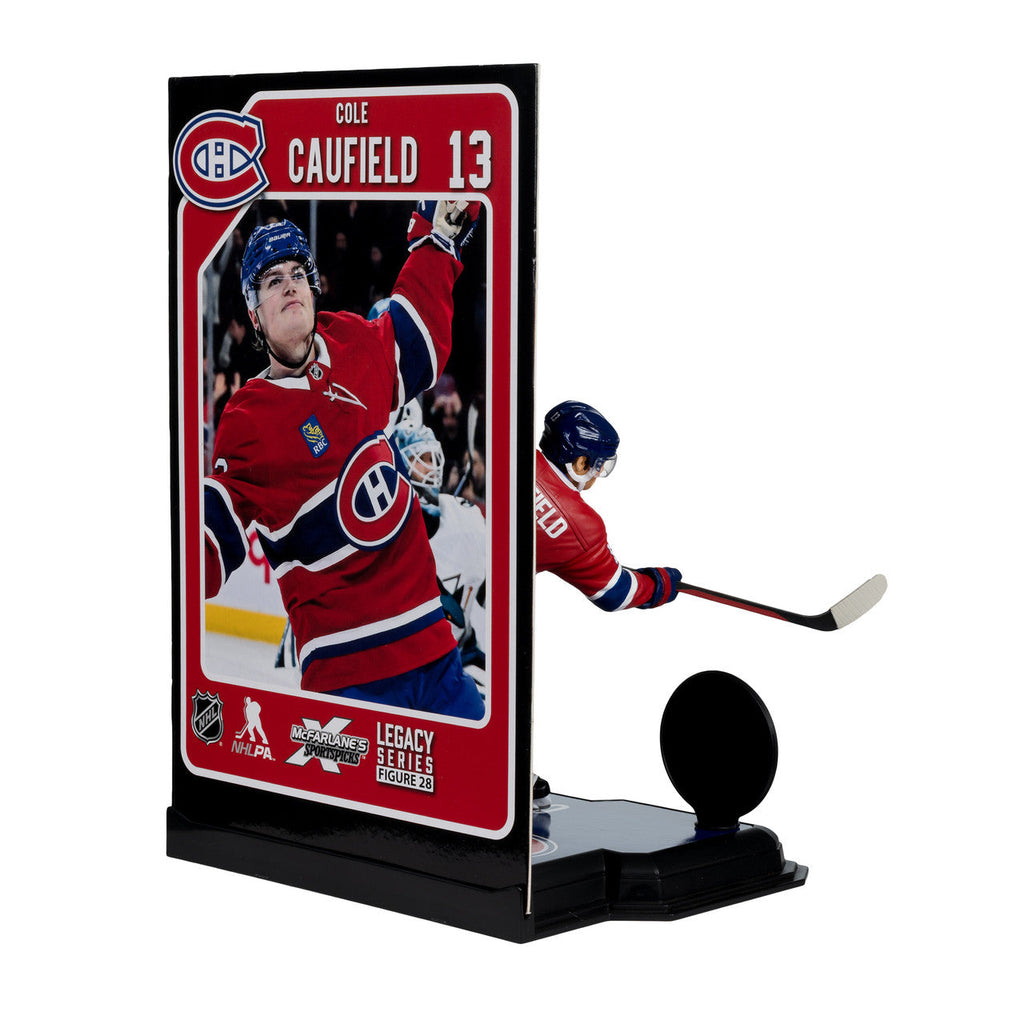Cole Caufield Montreal Canadiens NHL McFarlane Toys Home Uniform Legacy Series 7" Action Figure product image 6, provided