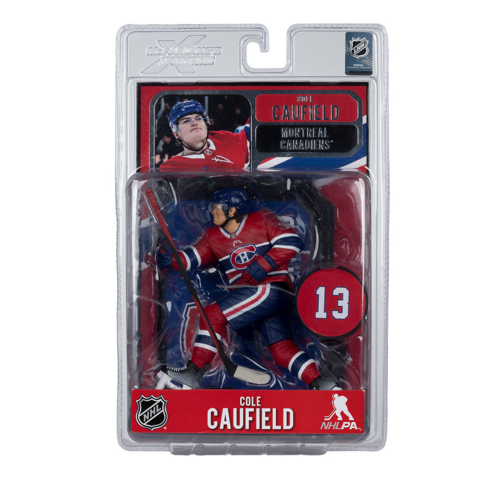 Cole Caufield Montreal Canadiens NHL McFarlane Toys Home Uniform Legacy Series 7" Action Figure product image 7, provided