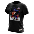Cole Caufield Montreal Canadiens NHL Mitchell & Ness Men Black Bootleg T-Shirt product image 1, provided for visual