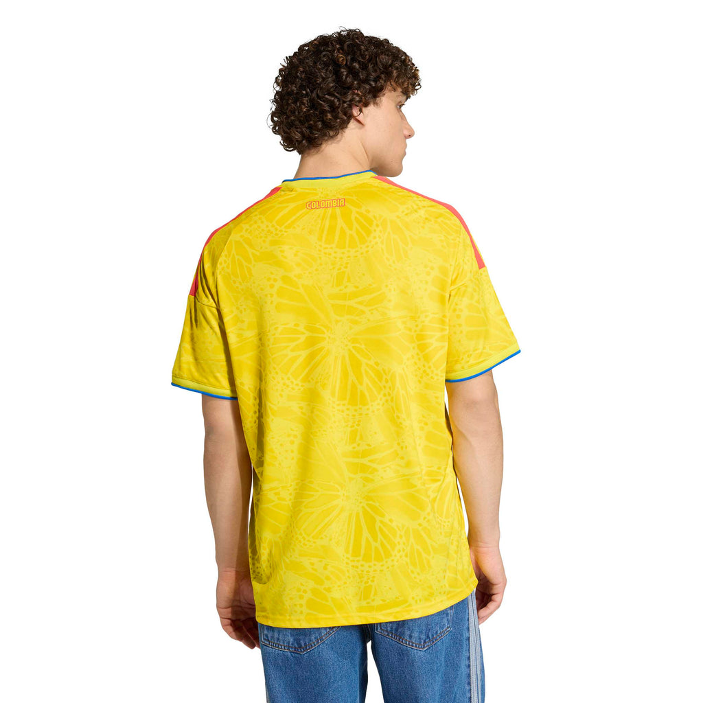 Colombia National Team FIFA Adidas Men Yellow 2026 Replica Home Jersey product image 4, provided for visual reference and