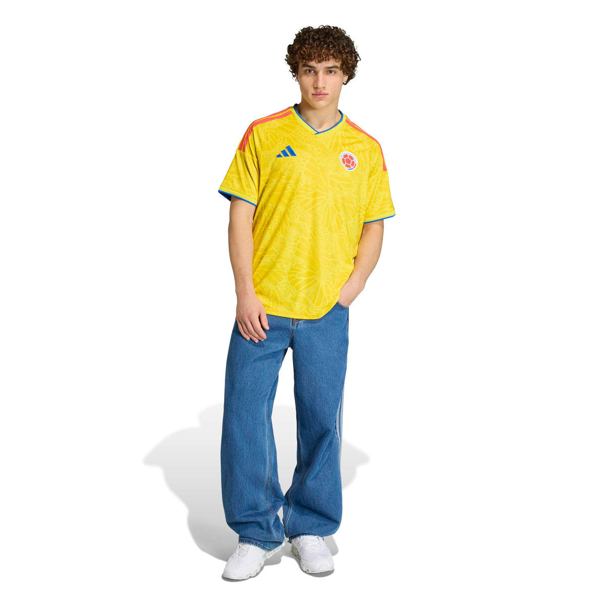 Colombia National Team FIFA Adidas Men Yellow 2026 Replica Home Jersey product image 5, provided for visual reference and