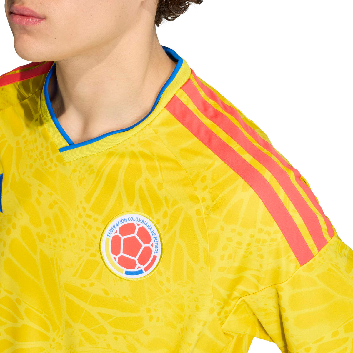 Colombia National Team FIFA Adidas Men Yellow 2026 Replica Home Jersey product image 6, provided for visual reference and