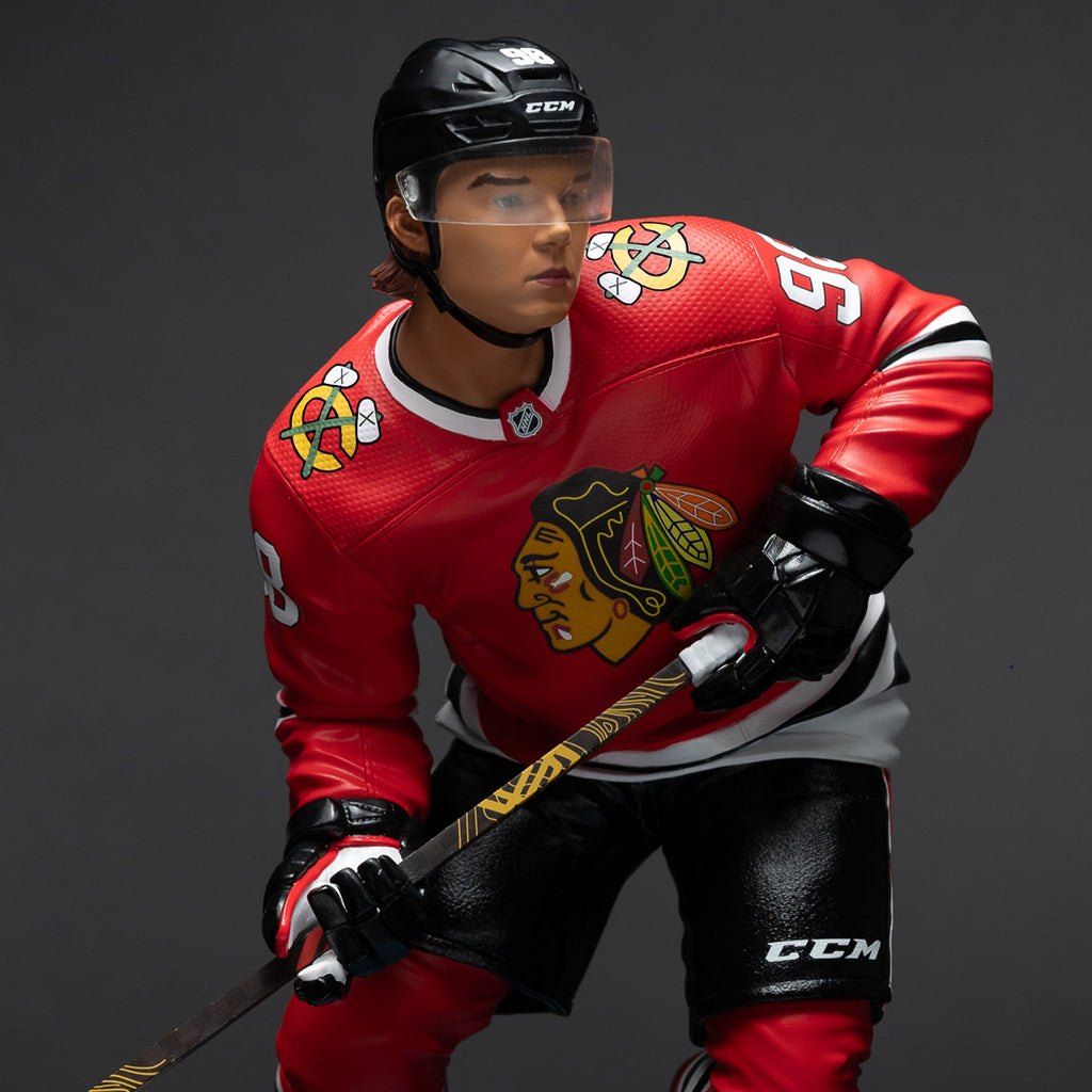 Connor Bedard Chicago Blackhawks NHL McFarlane Toys 1:6th Scale Resin Statue product image 8, provided for visual reference