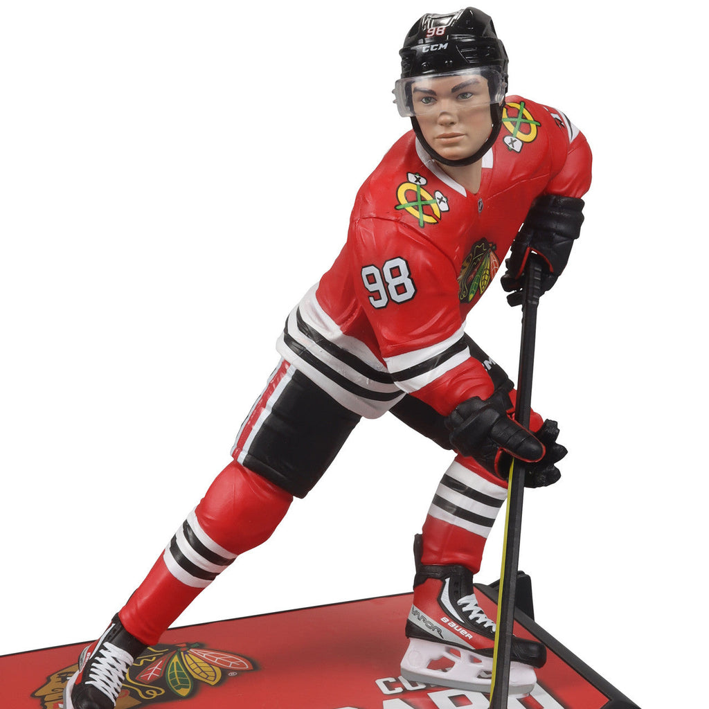 Connor Bedard Chicago Blackhawks NHL McFarlane Toys Home Uniform Legacy Series 7" Action Figure product image 4, provided