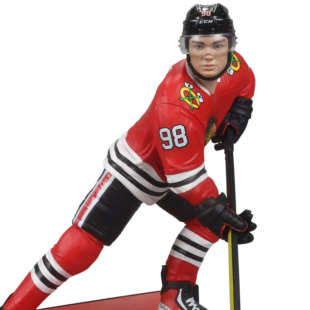 Connor Bedard Chicago Blackhawks NHL McFarlane Toys Home Uniform Legacy Series 7" Action Figure product image 5, provided