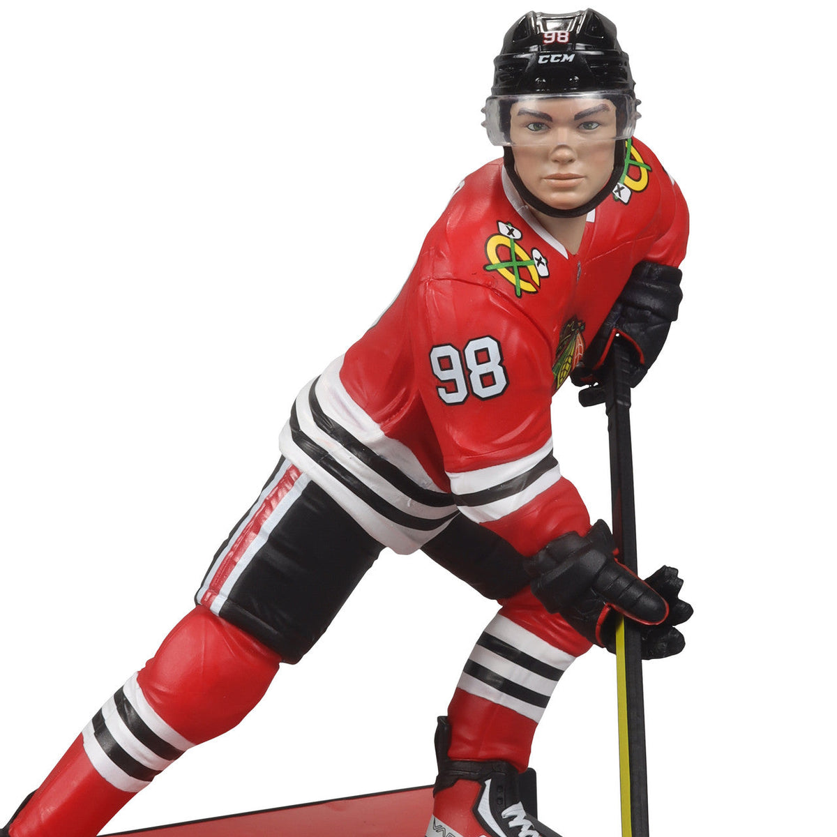 Connor Bedard Chicago Blackhawks NHL McFarlane Toys Home Uniform Legacy Series 7" Action Figure product image 5, provided