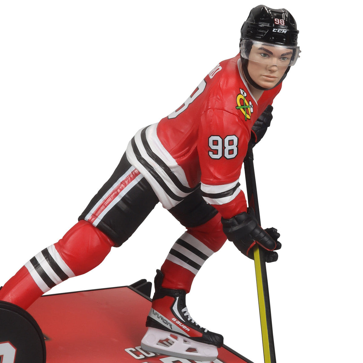 Connor Bedard Chicago Blackhawks NHL McFarlane Toys Home Uniform Legacy Series 7" Action Figure product image 6, provided