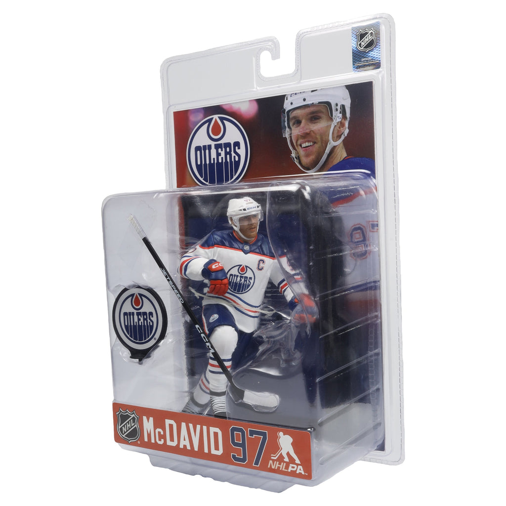 Connor McDavid Edmonton Oilers NHL McFarlane Toys Away Uniform Legacy Series 7" Action Figure product image 10, provided for