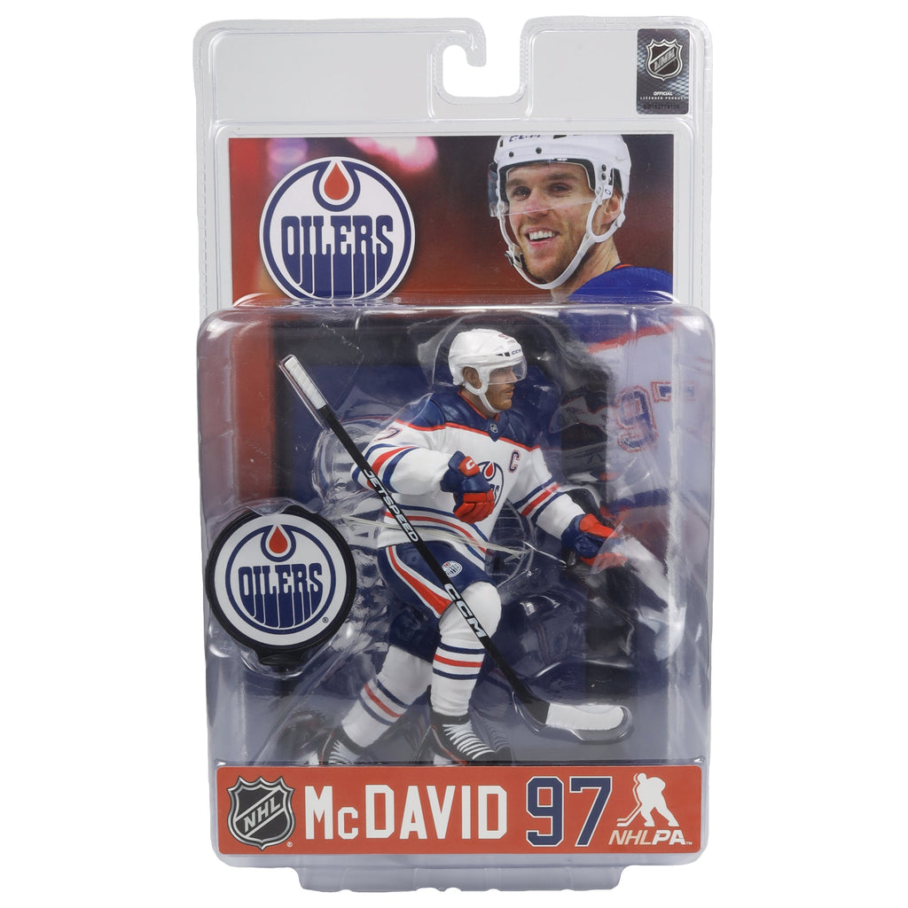 Connor McDavid Edmonton Oilers NHL McFarlane Toys Away Uniform Legacy Series 7" Action Figure product image 9, provided for