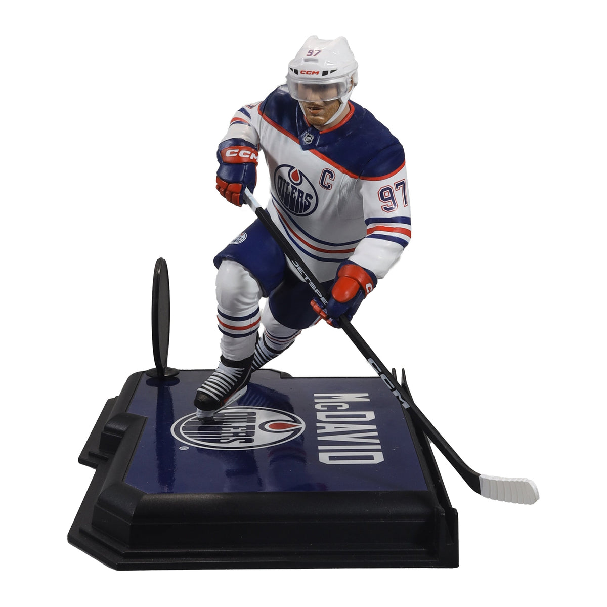 Connor McDavid Edmonton Oilers NHL McFarlane Toys Away Uniform Legacy Series 7" Action Figure product image 5, provided for