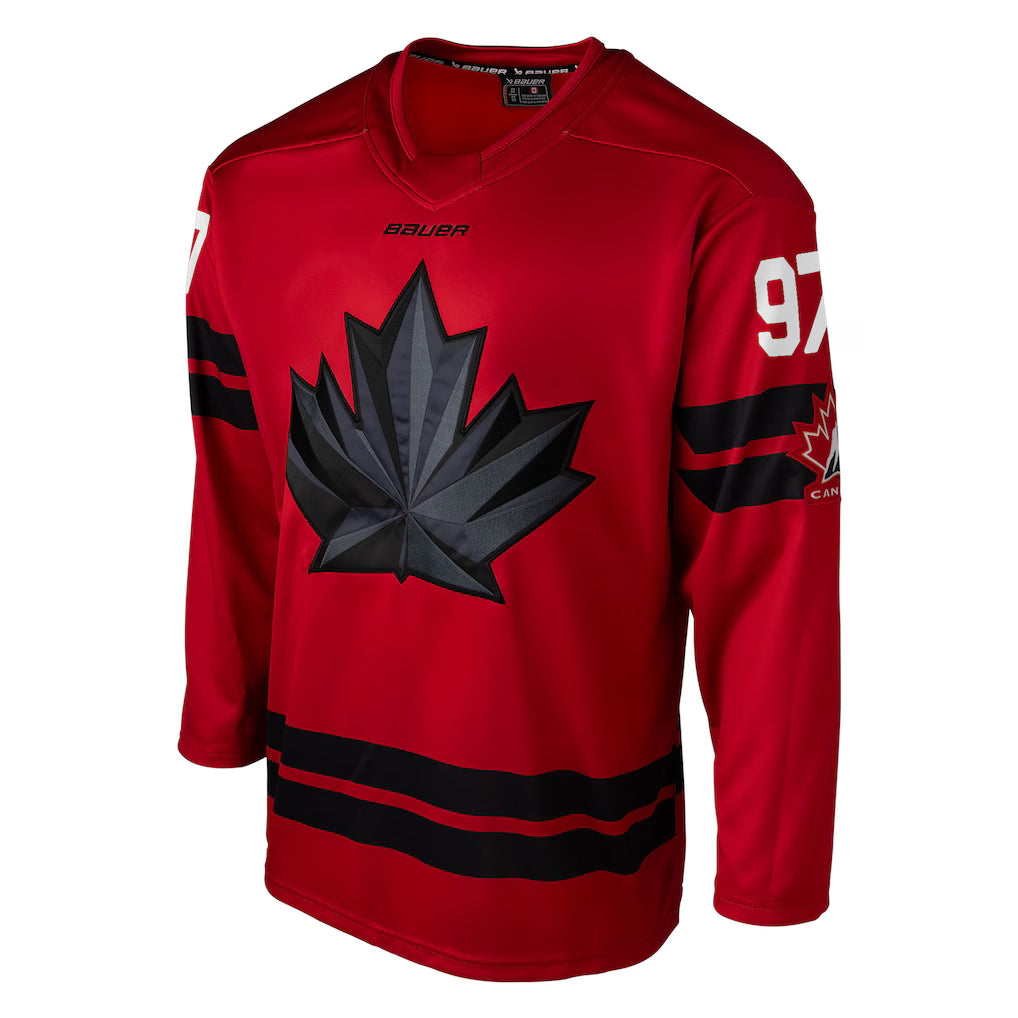 Connor McDavid Hockey Canada IIHF Bauer Men Red 2026 Semi Pro Jersey product image 2, provided for visual reference and