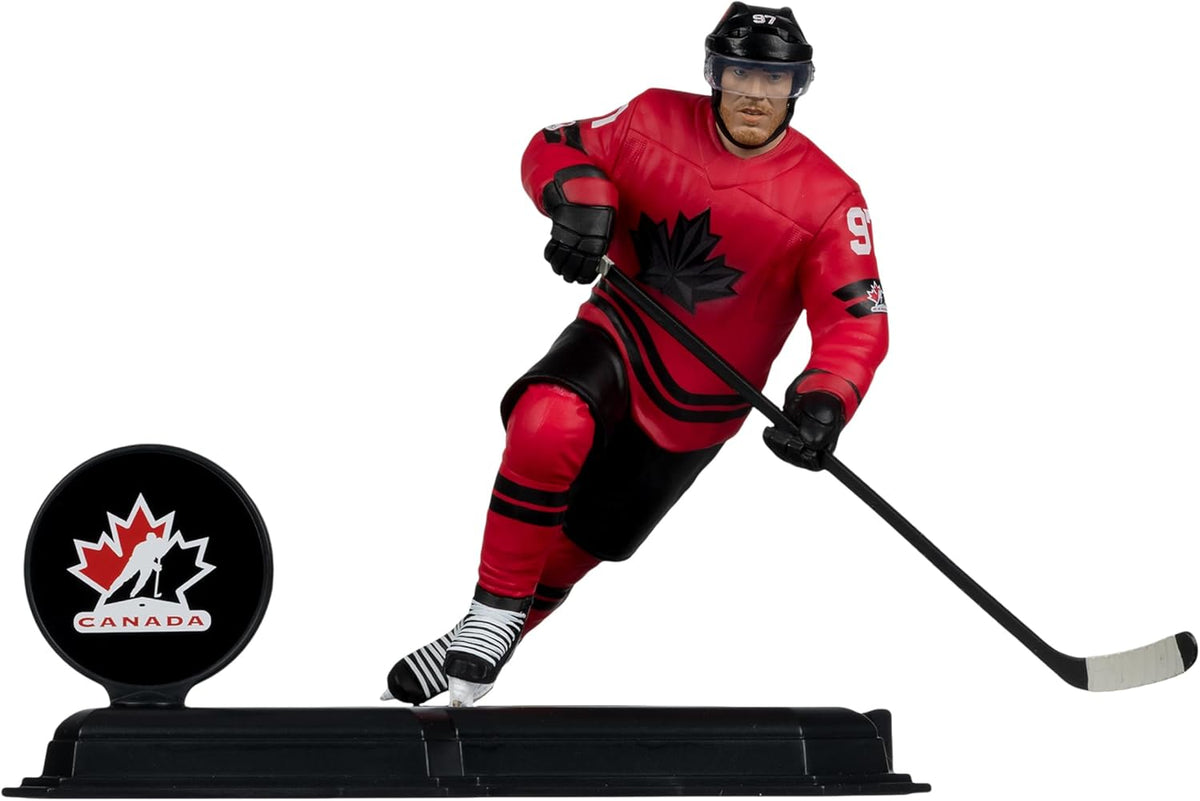 Connor McDavid Hockey Canada IIHF McFarlane Toys Olympics Legacy Series 7" Action Figure product image 4, provided for