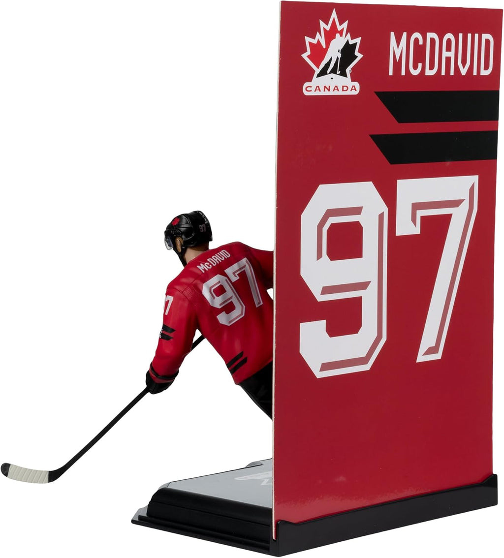 Connor McDavid Hockey Canada IIHF McFarlane Toys Olympics Legacy Series 7" Action Figure product image 3, provided for