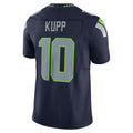 Cooper Kupp Seattle Seahawks NFL Nike Men Navy Vapor F.U.S.E. Limited Jersey product image 1, provided for visual reference