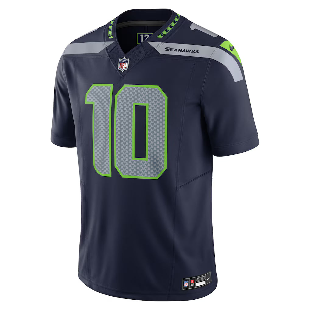 Cooper Kupp Seattle Seahawks NFL Nike Men Navy Vapor F.U.S.E. Limited Jersey product image 2, provided for visual reference