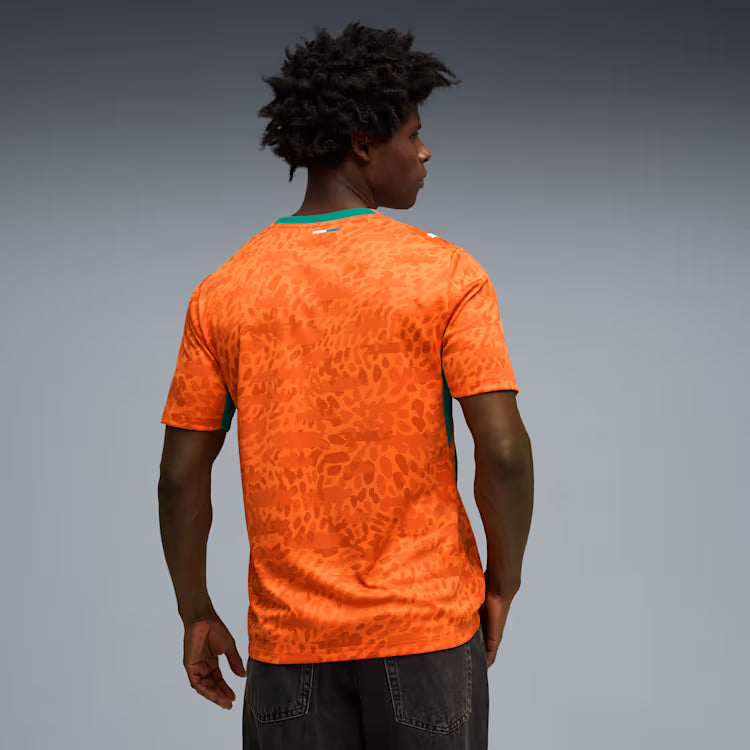 Côte d'Ivoire National Team FIFA Puma Men Orange 2026 Home Replica Jersey product image 5, provided for visual reference and