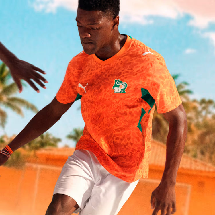 Côte d'Ivoire National Team FIFA Puma Men Orange 2026 Home Replica Jersey product image 7, provided for visual reference and