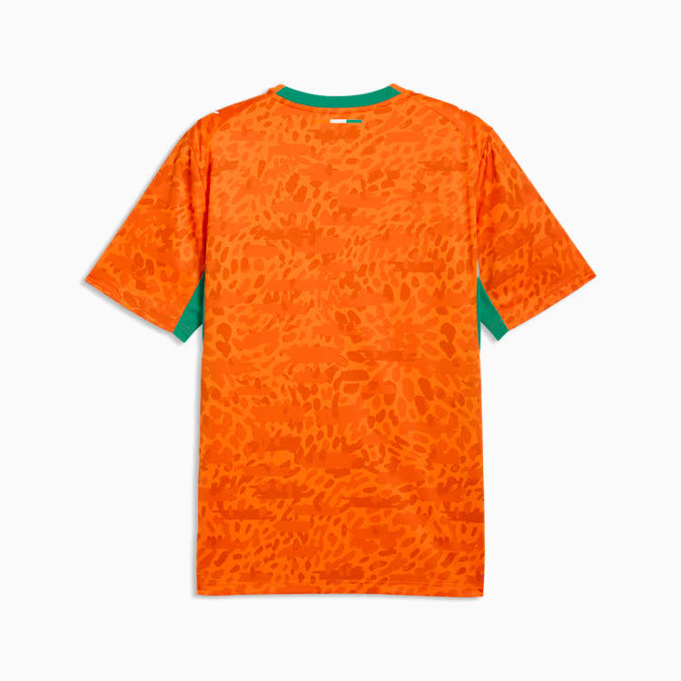 Côte d'Ivoire National Team FIFA Puma Men Orange 2026 Home Replica Jersey product image 2, provided for visual reference and