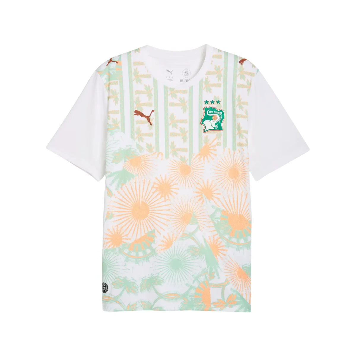 Côte d'Ivoire National Team FIFA Puma Men White 2026 Away Replica Jersey product image 1, provided for visual reference and