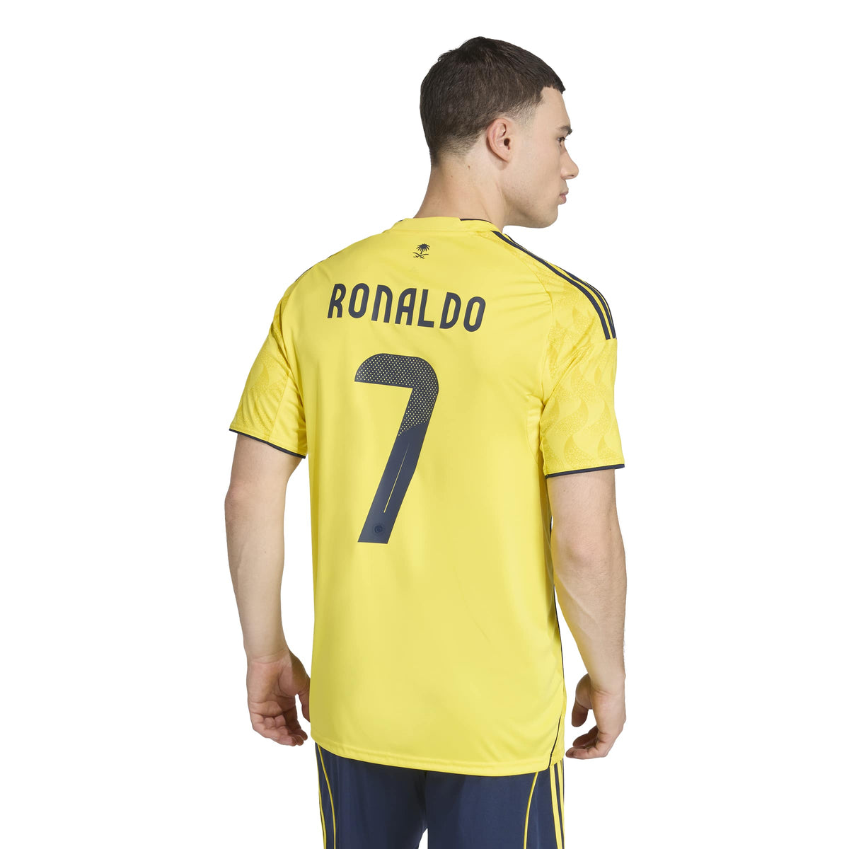 Cristiano Ronaldo Al Nassr FC SPL Adidas Men Yellow 2025/26 Replica Home Jersey product image 3, provided for visual