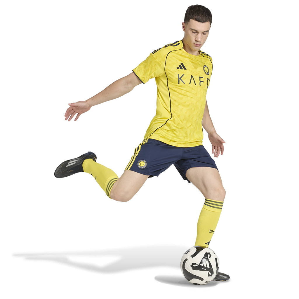 Cristiano Ronaldo Al Nassr FC SPL Adidas Men Yellow 2025/26 Replica Home Jersey product image 4, provided for visual