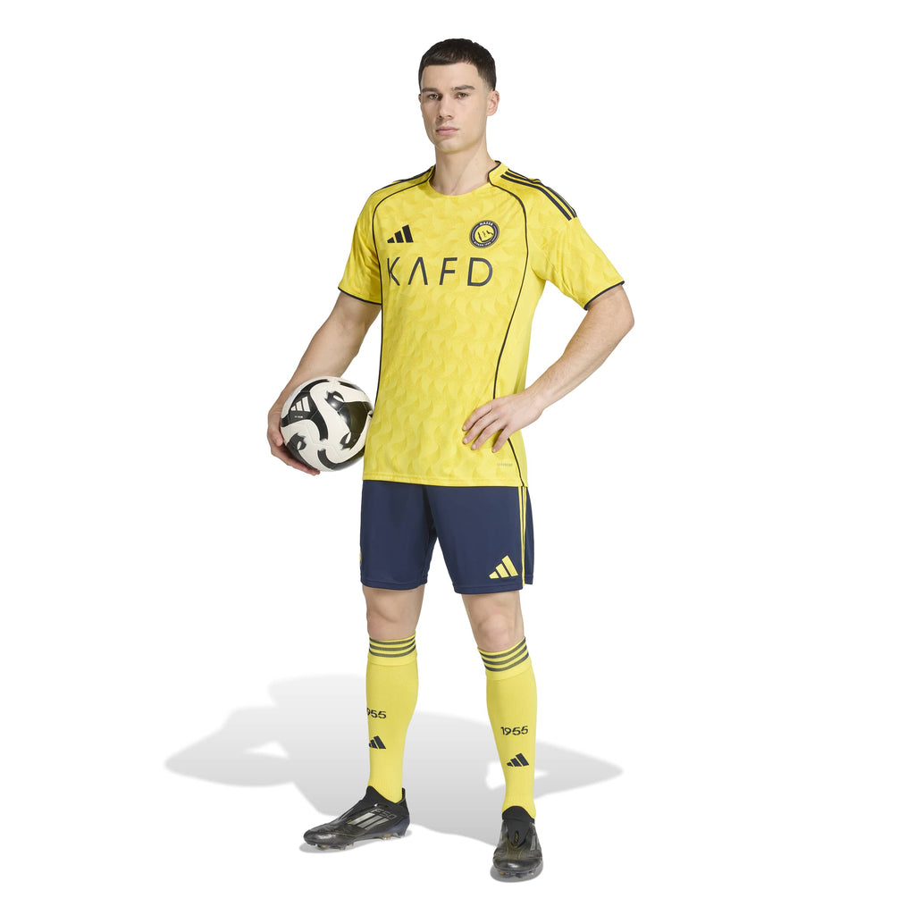 Cristiano Ronaldo Al Nassr FC SPL Adidas Men Yellow 2025/26 Replica Home Jersey product image 6, provided for visual