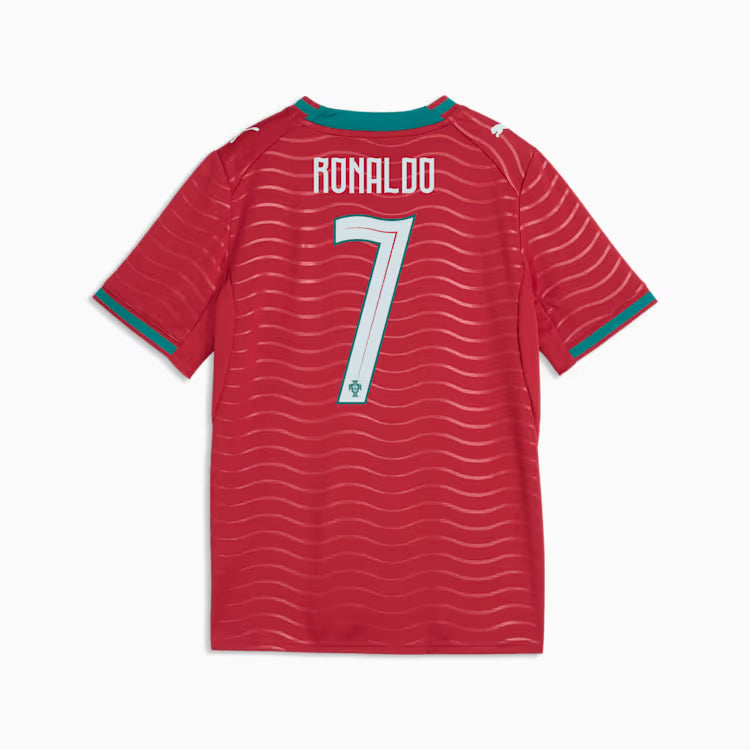 Cristiano Ronaldo Portugal National Team FIFA Puma Youth Red 2026/27 Replica Jersey product image 1, provided for visual