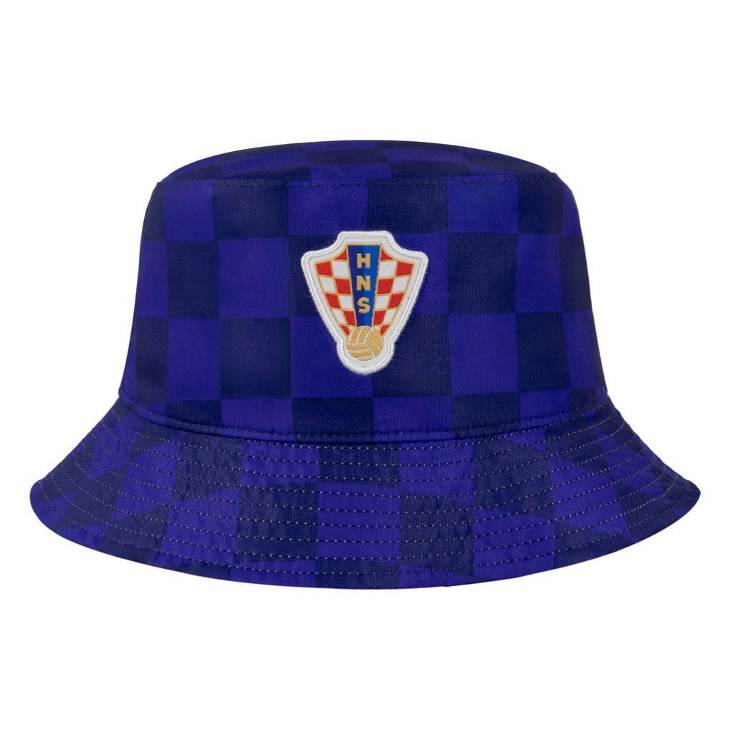 Croatia National Team FIFA Nike Men White Reversible Apex Bucket Hat product image 3, provided for visual reference and