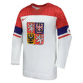 Czech Republic IIHF Nike Men White 2026 Replica Jersey product image 1, provided for visual reference and product detail