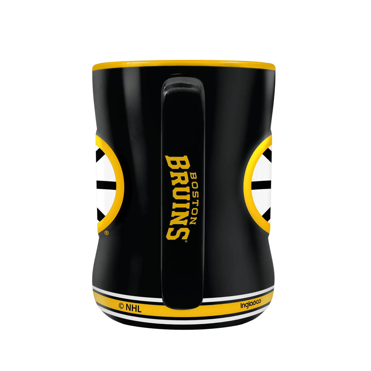 Boston Bruins NHL TSV 14oz Black Sculpted Mug product image 2, provided for visual reference and product detail review