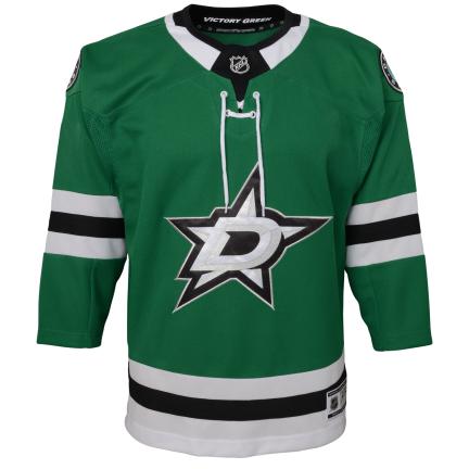 Dallas Stars NHL Outerstuff Youth Green Premier Home Jersey product image 1, provided for visual reference and product
