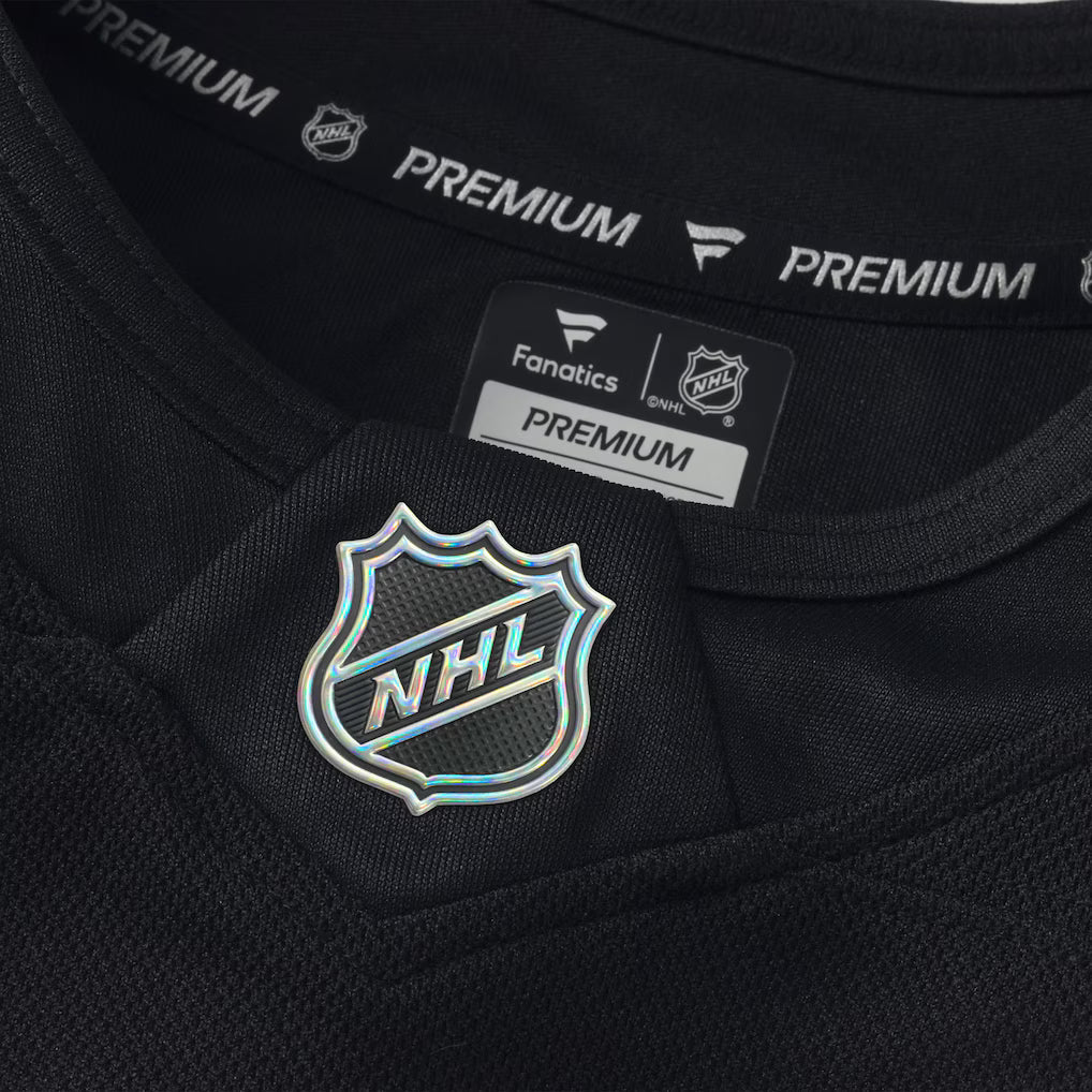 David Pastrnak Boston Bruins NHL Fanatics Branded Men Black Centennial Premium Jersey product image 5, provided for visual