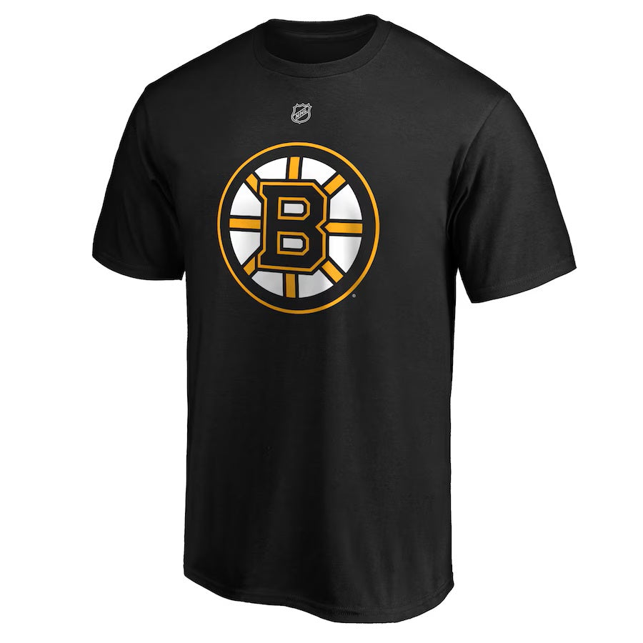 David Pastrnak Boston Bruins NHL Fanatics Branded Men Black Authentic T Shirt product image 2, provided for visual reference