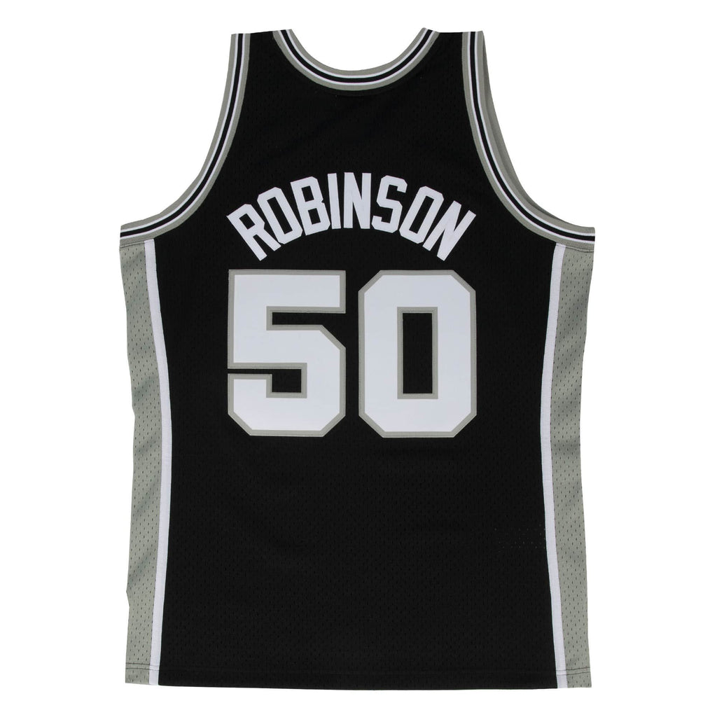 David Robinson San Antonio Spurs NBA Mitchell & Ness Men Black 1998-99 Hardwood Classics Swingman Jersey product image 1,