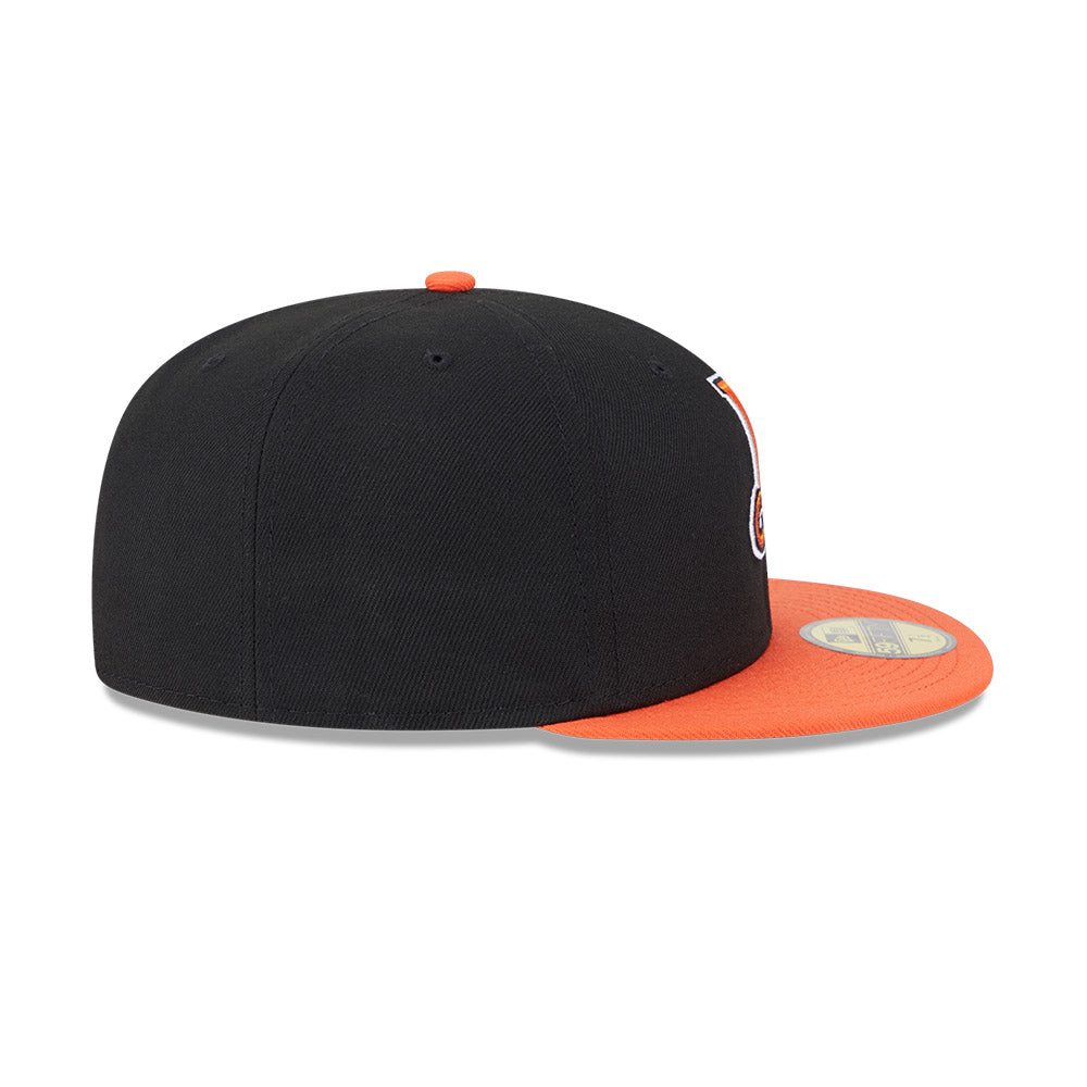 Dayton Dragons MiLB New Era Men Black/Orange 59Fifty Alternate Authentic Collection Fitted Hat product image 6, provided for