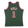 Derrick Rose Chicago Bulls NBA Mitchell & Ness Men Dark Green 2008-09 Hardwood Classics Swingman Jersey product image 1,