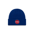Detroit Pistons NBA New Era Men Royal Core Classic Cuff Knit Beanie product image 1, provided for visual reference and