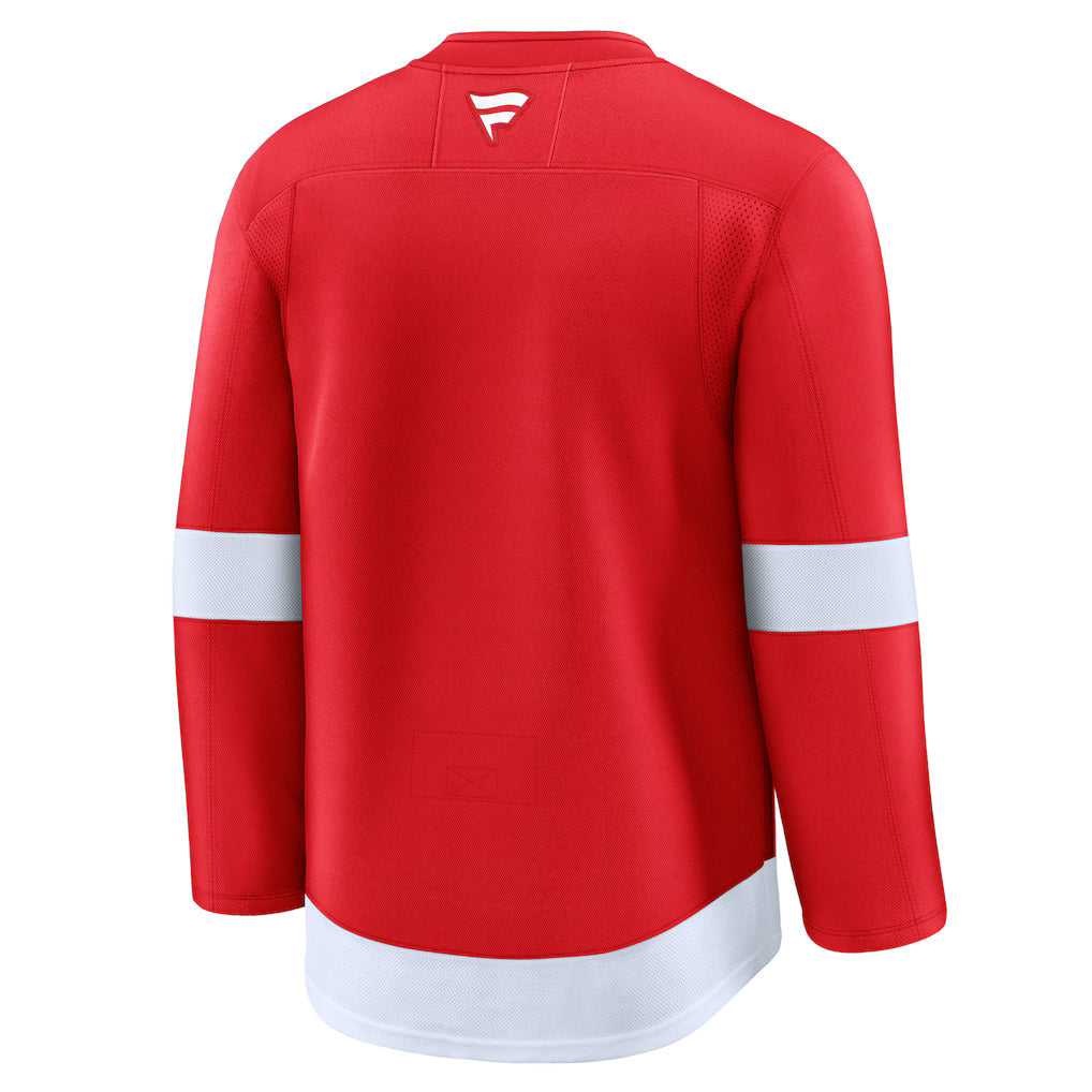 Detroit Red Wings NHL Fanatics Branded Men Red Home Premium Jersey product image 2, provided for visual reference and