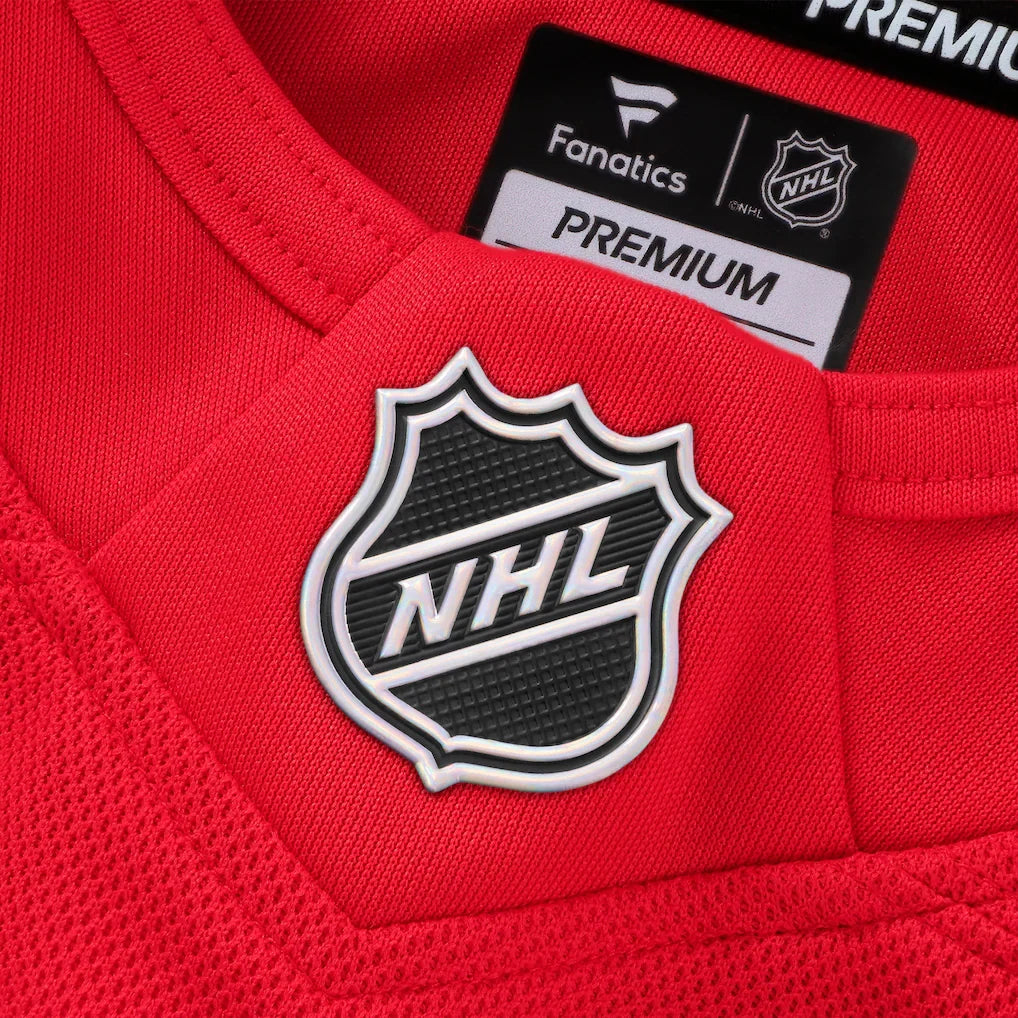 Detroit Red Wings NHL Fanatics Branded Men Red Home Premium Jersey product image 5, provided for visual reference and
