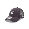 Detroit Tigers MLB New Era Men Navy 9Forty Primary Logo Trucker Adjustable Hat product image 1, provided for visual