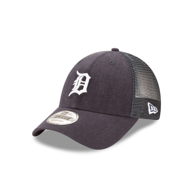 Detroit Tigers MLB New Era Men Navy 9Forty Primary Logo Trucker Adjustable Hat product image 1, provided for visual