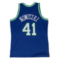 Dirk Nowitzki Dallas Mavericks NBA Mitchell & Ness Men Royal Blue 1998-99 Hardwood Classics Swingman Jersey product image 1,