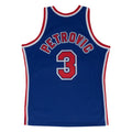 Drazen Petrovic New Jersey Nets NBA Mitchell & Ness Men Royal Blue 1992-93 Hardwood Classics Swingman Jersey product image