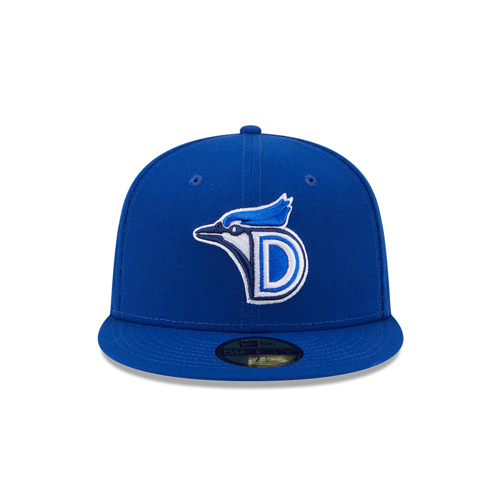 Dunedin Blue Jays MiLB New Era Men Royal Blue 59Fifty Authentic Collection Fitted Hat product image 3, provided for visual